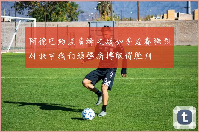 阿德巴约谈黄蜂之战如季后赛强烈对抗中我们顽强拼搏取得胜利